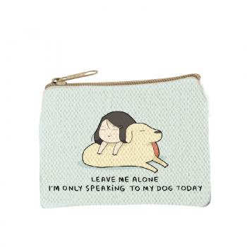 LEAVE ME ALONE I'M... COIN PURSE