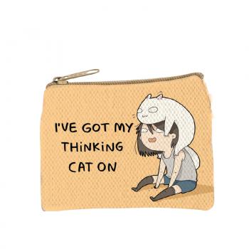 I'VE GOT MY THINKING... COIN PURSE