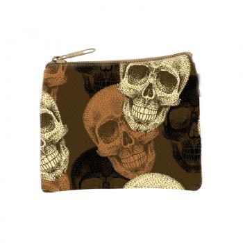 LAUGHING SKULLS COIN PURSE