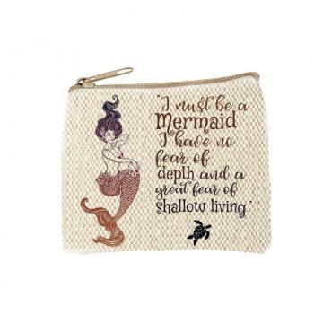 I MUST BE A MERMAID COIN PURSE