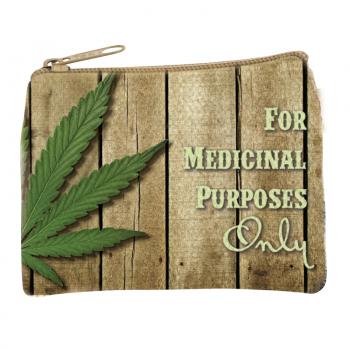 FOR MEDICINAL PURPOSES COIN PURSE