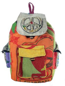 PEACE SIGN BACKPACK