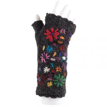 FINGERLESS FLOWER ARMWARMER