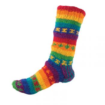 RAINBOW WOOL SOCKS