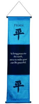 COTTON 3 PANEL BANNER PEACE 50