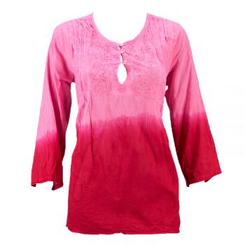 OMBRE KURTA - PINK