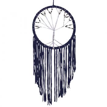 BLUE TREE OF LIFE DREAMCATCHER