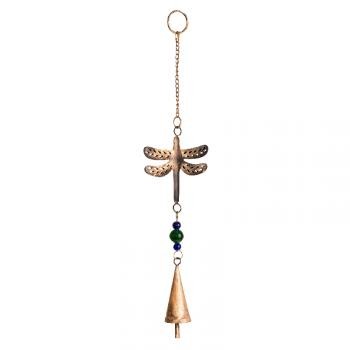 SMALL RECYCLED ANIMAL WINDCHIME - DRAGONFLY