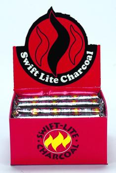 SWIFT-LITE CHARCOAL 33MM (8 PC DSP)