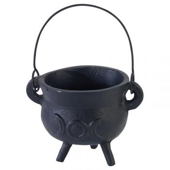 TRIPLE MOON GODDESS CAULDRON