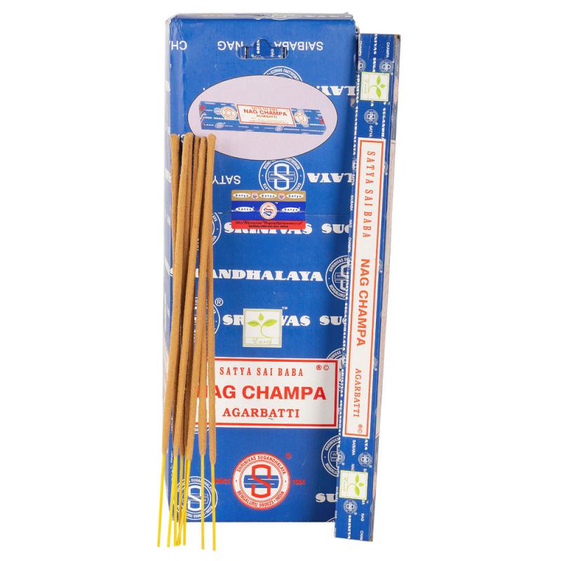 NAG CHAMPA 10GRAM / 25 STICKS PER BOX