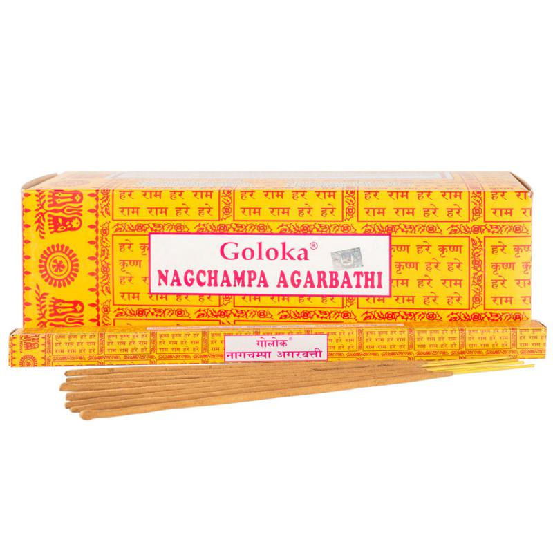 GOLOKA NAG CHAMPA 40 GRAM (12pc min)