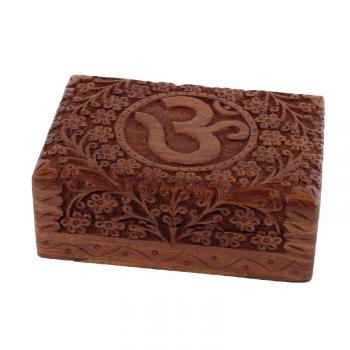 OM WOODEN BOX