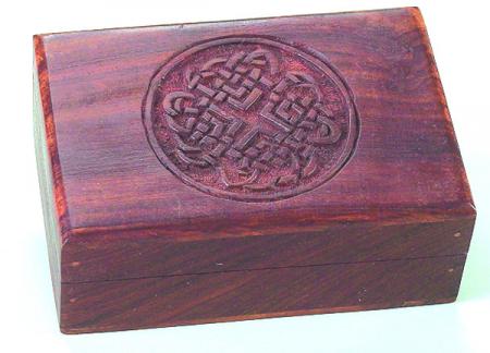 CELTIC KNOT WOOD BOX