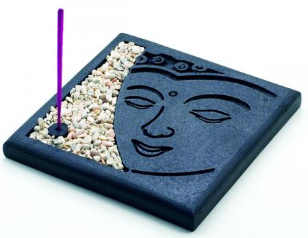 BUDDHA FACE INCENSE HOLDER