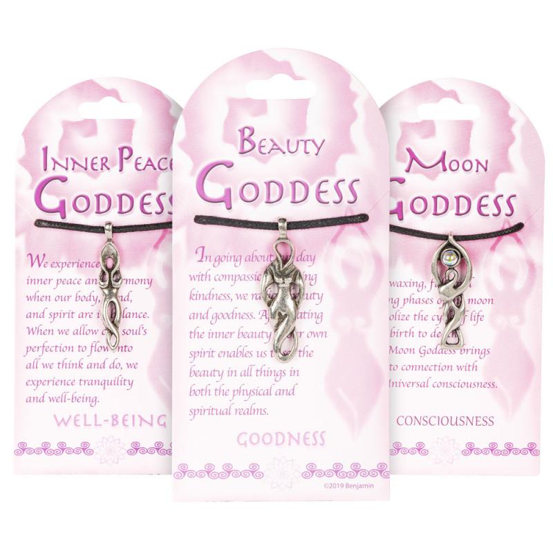 GODDESS PENDANTS (Carded)