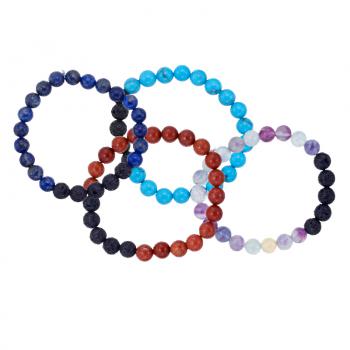 8MM LAVA BEAD BRACELETS