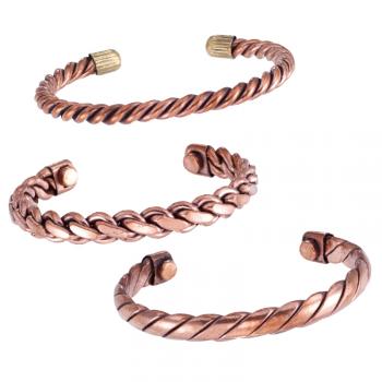 BRAIDED COPPER BRACELET