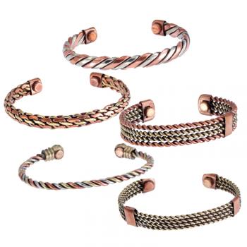 TWO-TONE COPPER BRACELET