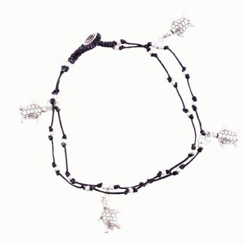 TWO STRAND TURTLE ANKLET