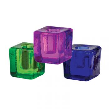 GLASS MINI-CANDLE HOLDER