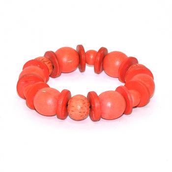 ORANGE STRETCH BRACELET