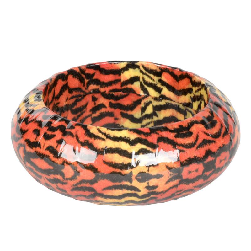 DECOUPAGE ANIMAL PRINT BRACELET