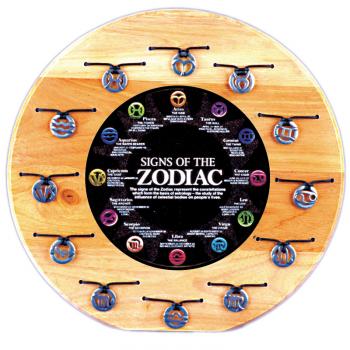 SIGNS OF THE ZODIAC PENDANT FULL AND HALF UNIT DISPLAY