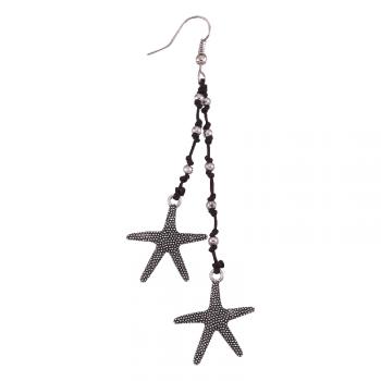 DOUBLE STARFISH  EARRING