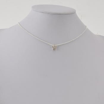RHINSTONE NECKLACE WITH SMALL STAR