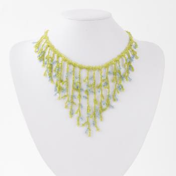 BEADED DANGLE NECKLACE