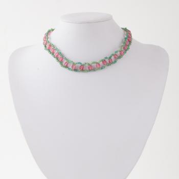 BEADED CHOKER NECKLACE