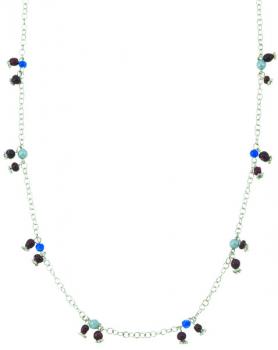 CHAIN AND BEAD NECKLACE 38
