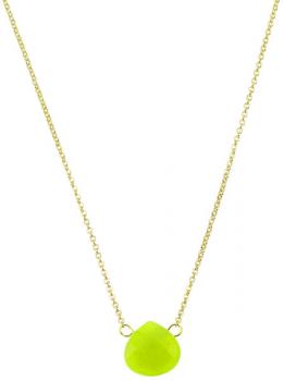 OLIVE SINGLE DROP NECKLACE