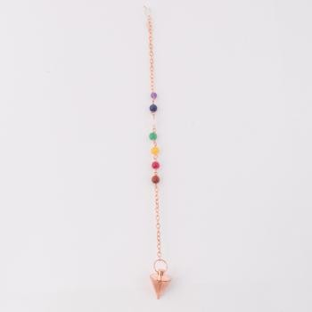 COPPER PENDULUM WITH CHAKRA