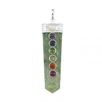 CHAKRA PENDANT GREEN JADE