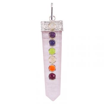 CHAKRA PENDANT ROSE QUARTZ