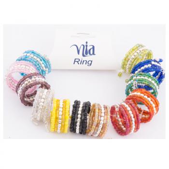 BEADED COIL RINGS