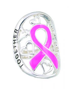 PINK RIBBON RING