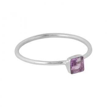 AMETHYST SQUARE SETTING