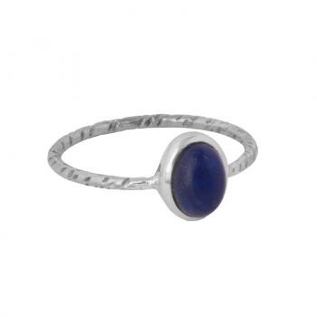 LAPIS SIMPLE OVAL RING