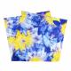 BLUE AND YELLOW FLOWER FULL SIZE BANDANA 2