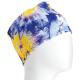 BLUE AND YELLOW FLOWER FULL SIZE BANDANA