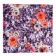 PURPLE TONE FLORAL HALF SIZE BANDANA 1