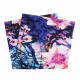 BLUE WITH PINK ABSTRACT FULL SIZE BANDANA 2