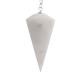 WHITE QUARTZ PENDULUM