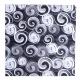 BLACK & GREY SPIRALS FULL SIZE BANDANA 1