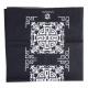 BLACK MANDALA FULL SIZE BANDANA 1