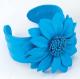 ASSORTED LEATHER FLOWER BRACELETS