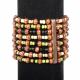 ASSORTED BEAD AND WOOD STRETCH BRACELETS